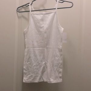 Loft tank top white